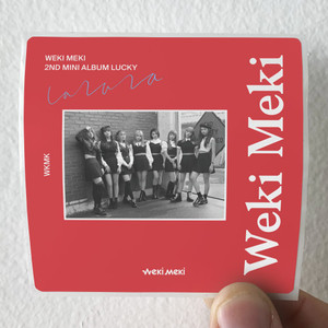 Weki Meki Lucky Album Cover Sticker