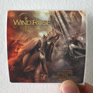 Wind Rose Shadows Over Lothadruin Album Cover Sticker
