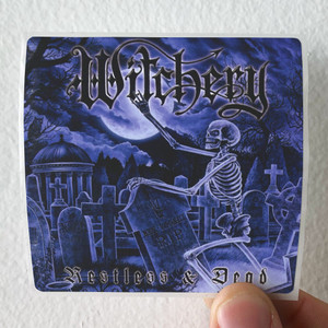 Witchery Restless Dead Album Cover Sticker Witchery Restless Dead Album Cover Sticker