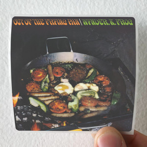 Wynder K Frog Out Of The Frying Pan Album Cover Sticker
