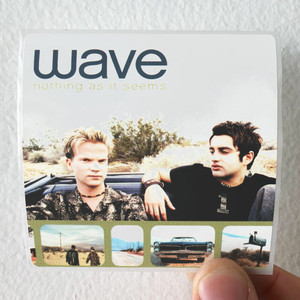 Wave Nothing As It Seems Album Cover Sticker