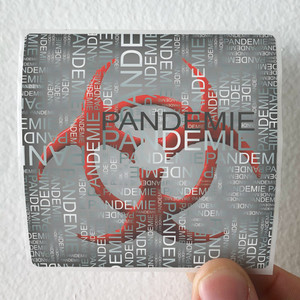 Wellenfeld Pandemie Album Cover Sticker