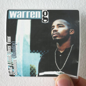 Warren G Take A Look Over Your Shoulder Reality Album Cover Sticker Warren G Take A Look Over Your Shoulder Reality Album Cover Sticker