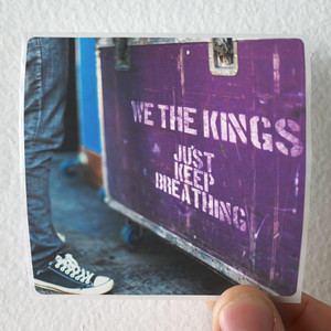 We the Kings Just Keep Breathing Album Cover Sticker We the Kings Just Keep Breathing Album Cover Sticker