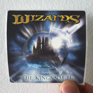Wizards The Kingdom Ii Album Cover Sticker