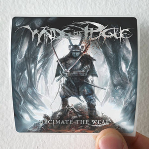 Winds of Plague Decimate The Weak Album Cover Sticker
