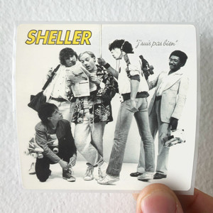 William Sheller Jsuis Pas Bien Album Cover Sticker