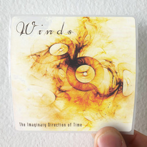 Winds The Imaginary Direction Of Time Album Cover Sticker