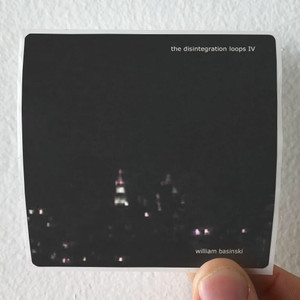 William Basinski The Disintegration Loops Iv 1 Album Cover Sticker William Basinski The Disintegration Loops Iv 1 Album Cover Sticker
