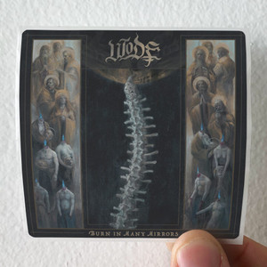 Wode Burn In Many Mirrors Album Cover Sticker