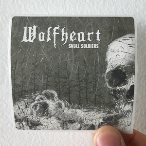 Wolfheart Skull Soldiers Album Cover Sticker