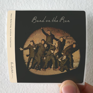 Wings Band On The Run 3 Album Cover Sticker