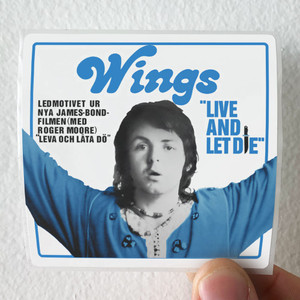 Wings Live And Let Die I Lie Around 2 Album Cover Sticker Wings Live And Let Die I Lie Around 2 Album Cover Sticker