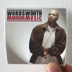 Wordsworth Mirror Music Album Cover Sticker