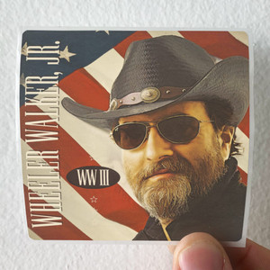 Wheeler Walker Jr Ww Iii Album Cover Sticker