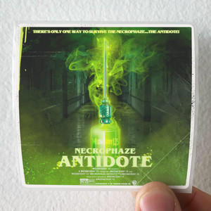 Wednesday 13 Necrophaze Antidote Album Cover Sticker Wednesday 13 Necrophaze Antidote Album Cover Sticker