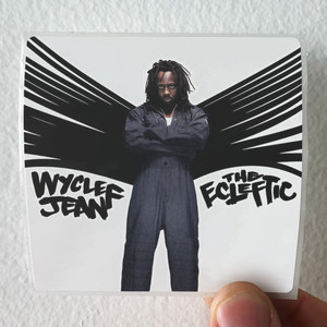 Wyclef Jean The Ecleftic 2 Sides Ii A Book Album Cover Sticker