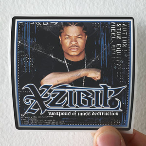 Xzibit Weapons Of Mass Destruction Album Cover Sticker