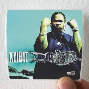Xzibit Restless Album Cover Sticker Xzibit Restless Album Cover Sticker