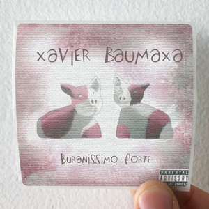 Xavier Baumaxa Buranissimo Forte Album Cover Sticker Xavier Baumaxa Buranissimo Forte Album Cover Sticker