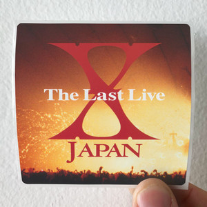X JAPAN The Last Live Album Cover Sticker