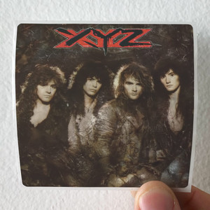 XYZ Xyz Album Cover Sticker