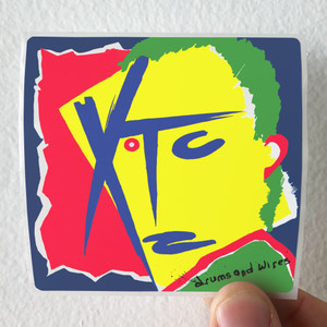 XTC Drums And Wires Album Cover Sticker
