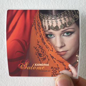Xandria Salom The Seventh Veil Album Cover Sticker Xandria Salom The Seventh Veil Album Cover Sticker