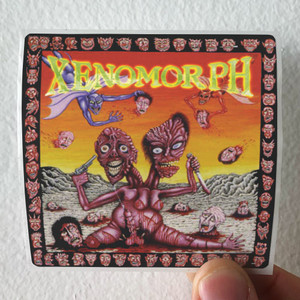 Xenomorph Acardiacus Album Cover Sticker