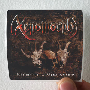 Xenomorph Necrophilia Mon Amour Album Cover Sticker