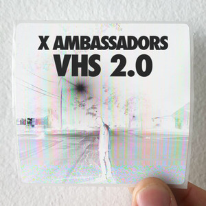 【額縁付き】 vhs / x ambassadors A2ポスター VHS - X Ambassadors (Signed Vinyl)