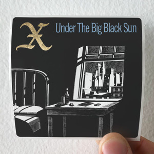 X Under The Big Black Sun Album Cover T-Shirt Black