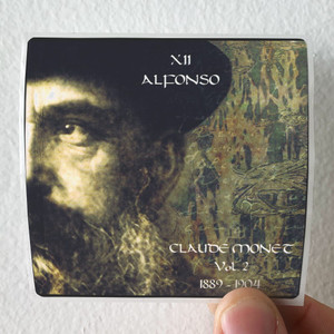 XII Alphonso Claude Monnet Volume 2 1889 1904 Album Cover Sticker