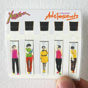 X-Ray Spex Germfree Adolescents Album Cover Sticker X-Ray Spex Germfree Adolescents Album Cover Sticker