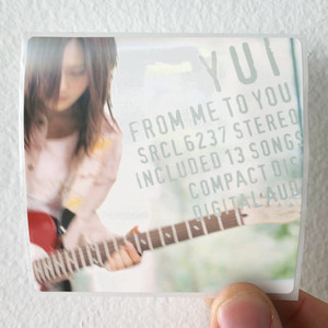 YUI From Me To You Album Cover Sticker