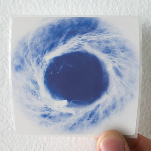 Yoko Ono Yokokimthurston Album Cover Sticker Yoko Ono Yokokimthurston Album Cover Sticker