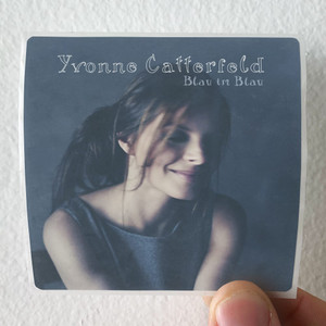 Yvonne Catterfeld Blau Im Blau Album Cover Sticker