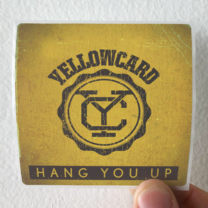 Yellowcard Hang You Up Album Cover Sticker