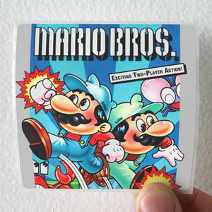 Yukio Kaneoka Game Sound Museum Famicom Edition S 3 Mario Bros Super Mari Album Cover Sticker