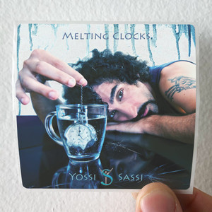 Yossi Sassi Melting Clocks Album Cover Sticker