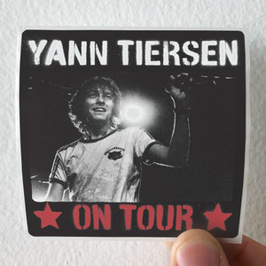 Yann Tiersen On Tour Album Cover Sticker