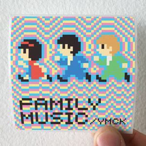 YMCK Family Music Album Cover Sticker
