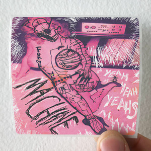 Yeah Yeah Yeahs Machine Album Cover Sticker