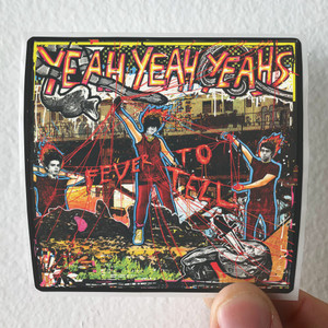 Yeah Yeah Yeahs Fever To Tell Album Cover Sticker