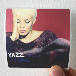 Yazz One On One Album Cover Sticker