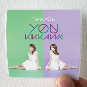 You Kikkawa Two You Album Cover Sticker You Kikkawa Two You Album Cover Sticker