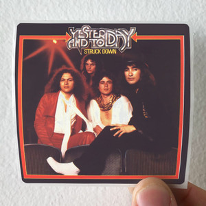 Y and T Struck Down Album Cover Sticker