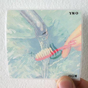 Yellow Magic Orchestra Bgm Album Cover Sticker