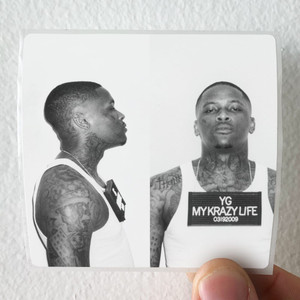 Y.G. My Krazy Life-2 Album Cover Sticker