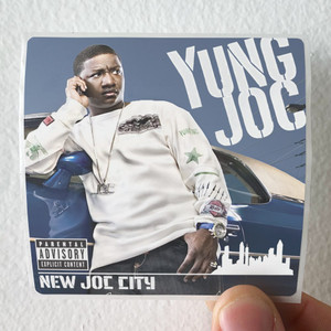 Yung Joc New Joc City Album Cover Sticker